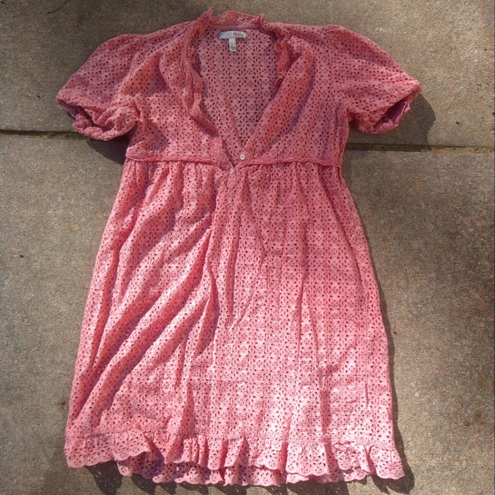 Pink babydoll Mini Dress